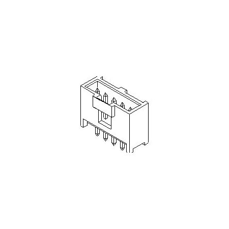 Molex CGrid Shrd Hdr SR Vt AuE 16Ckt 90136-1216